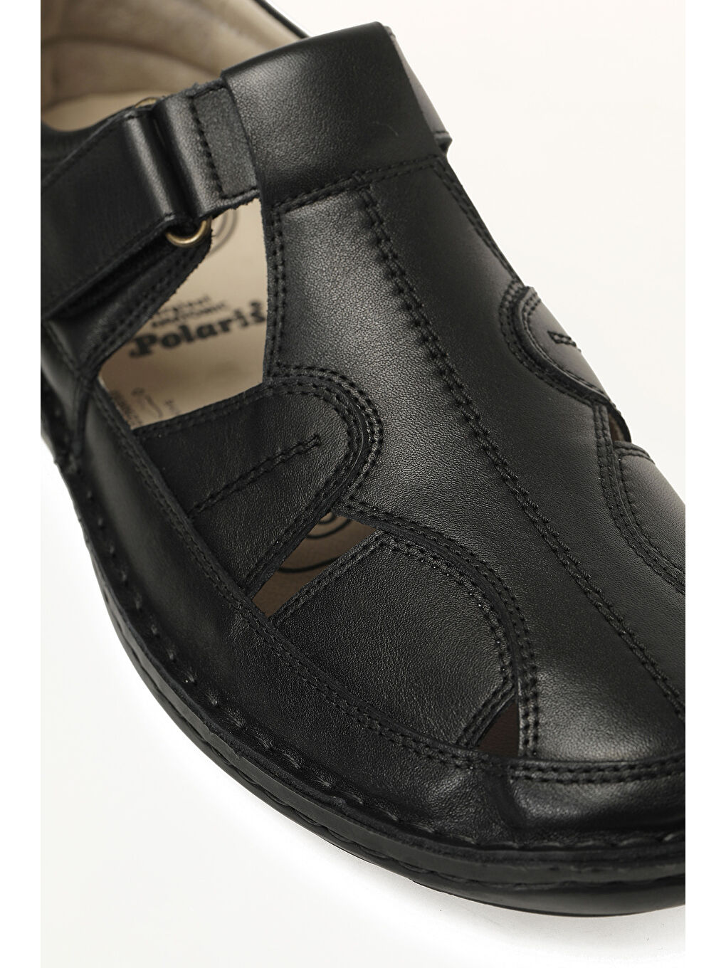 107408.M Siyah Erkek Sandalet-6