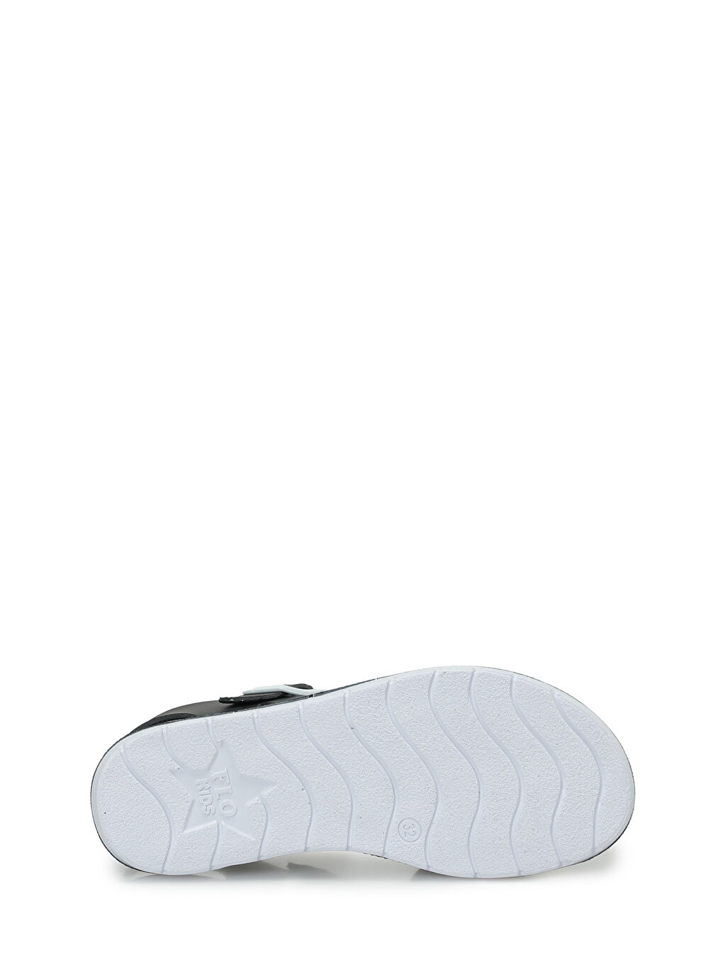 KLAS.F Siyah Kız Çocuk Sandalet-5