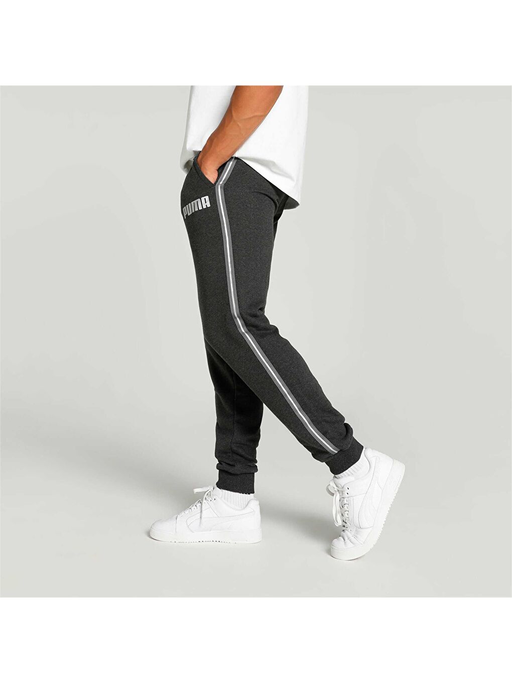 Gri METALLIC NIGHTS Erkek Eşofman Altı-3