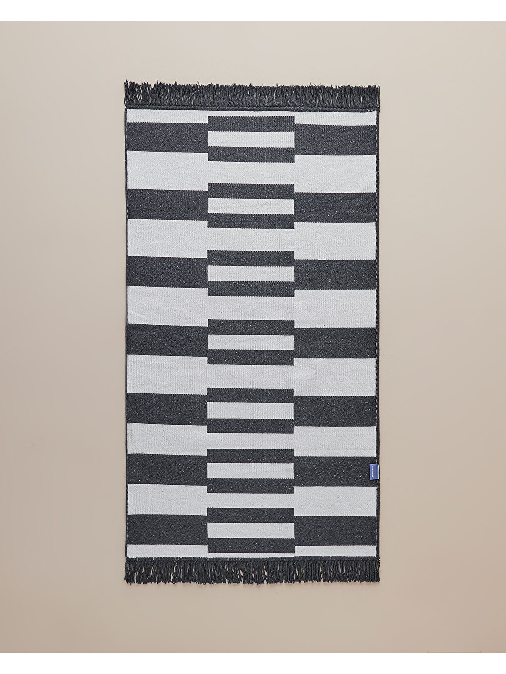 Ottica Dokuma Kilim 120x180 cm Antrasit-1