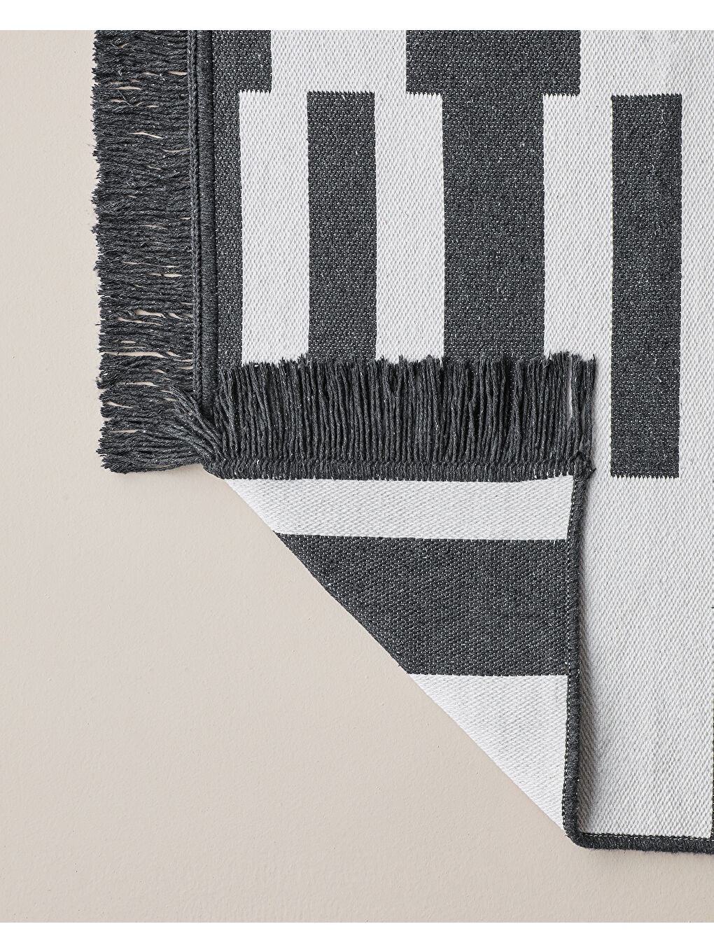 Ottica Dokuma Kilim 120x180 cm Antrasit-2