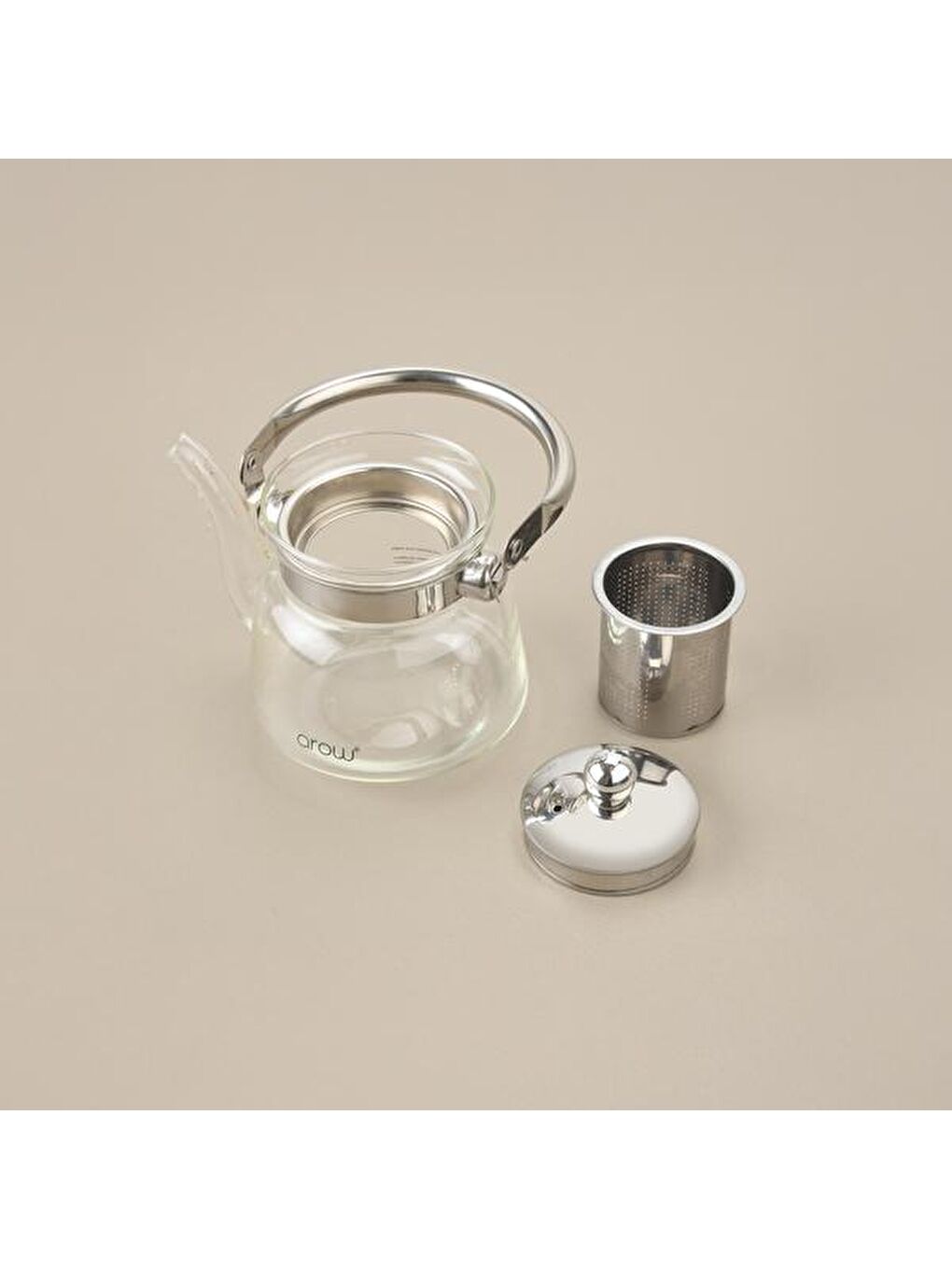 Renksiz Bitki Çayı Demliği - 600 ml-3