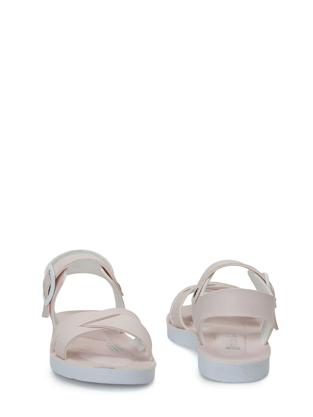 Pembe KLAS.F Pudra Kız Çocuk Sandalet-4