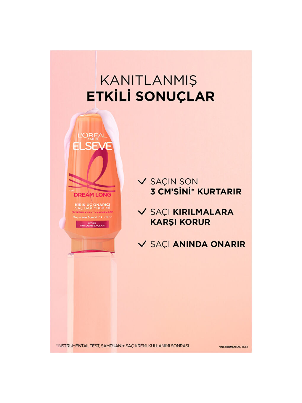 Elseve Dream Long Onarıcı Bakım Kremi 250 ml-3