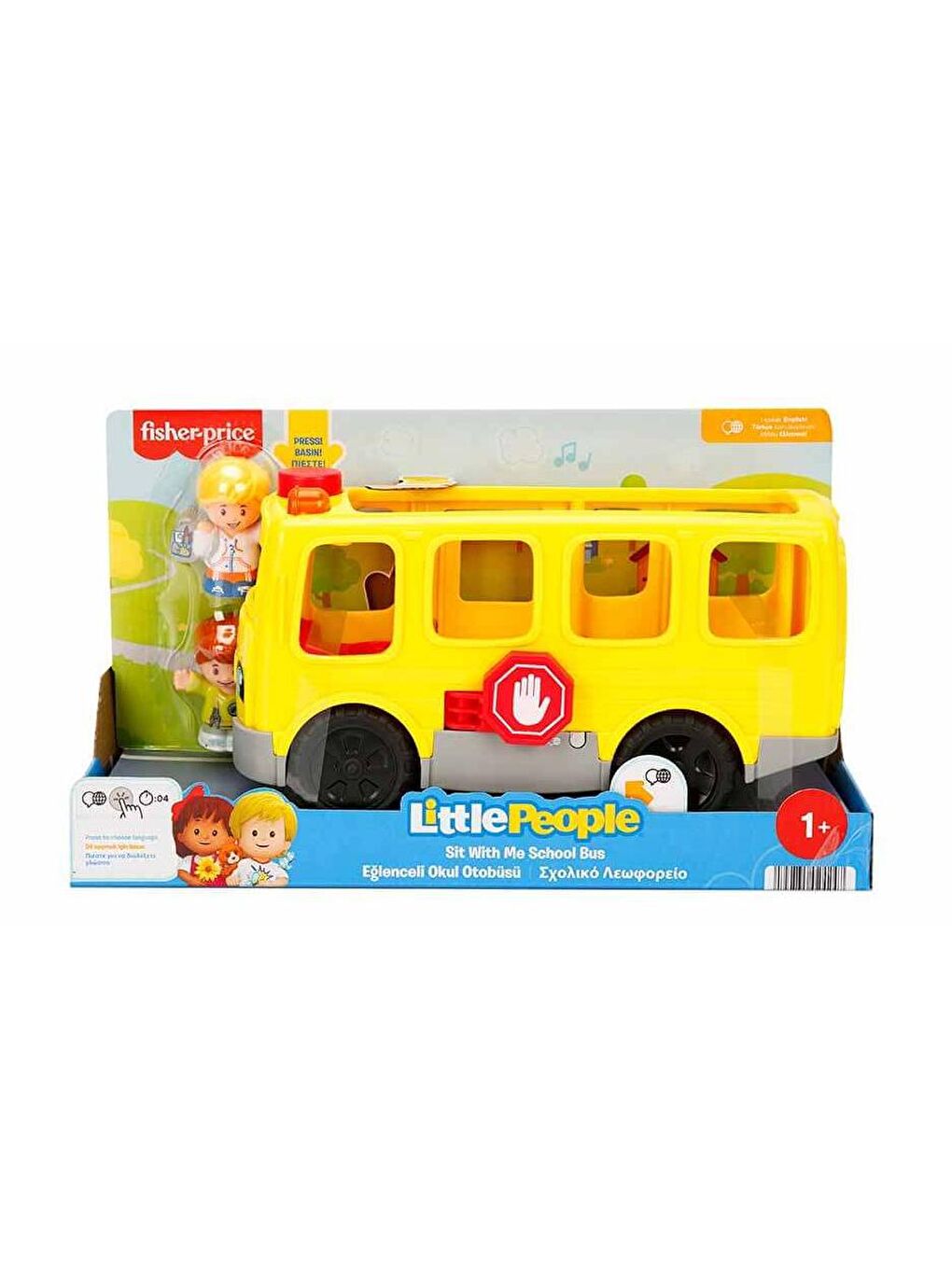 FISHER PRICE Little People Okul Otobüsü HDJ25 - 3