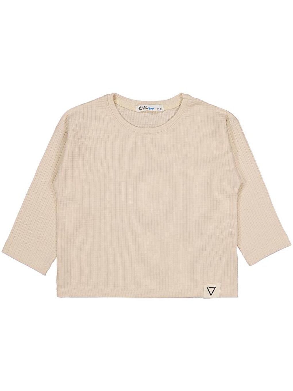 Boys Jakar Petek 2-5 Yaş Sweatshirt - Bej 2-3 Yaş