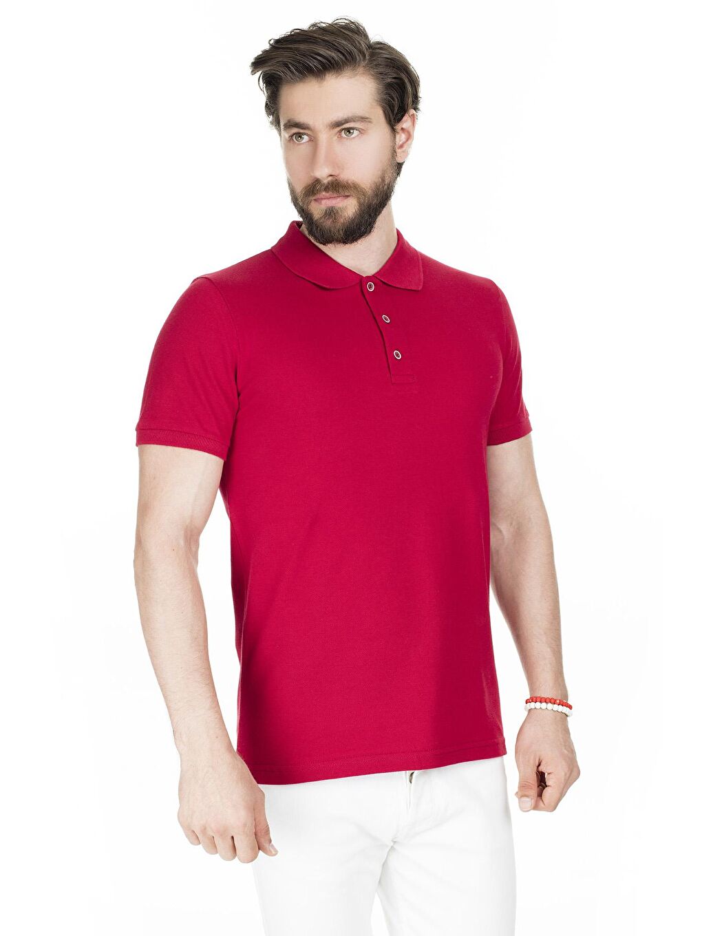 Buratti Pembe-Lila-Yeşil Pamuklu Regular Fit Düğmeli Polo T Shirt 4362050