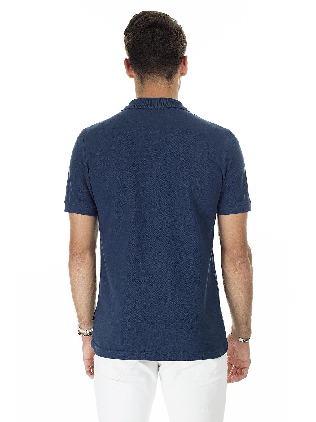 Buratti Deniz Mavisi Pamuklu Regular Fit Düğmeli Polo T Shirt 4362050 - 1