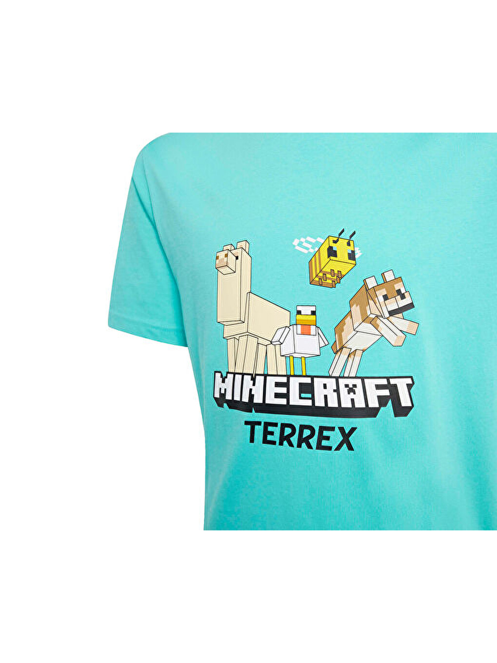 Terrex K Mc Mt Tee Çocuk Günlük Tişört Jz3588 Yeşil-6