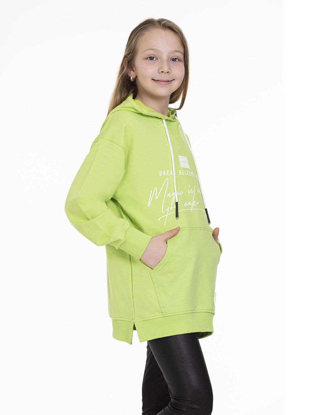 Yeşil İnvite Baskılı Sweat 155-2