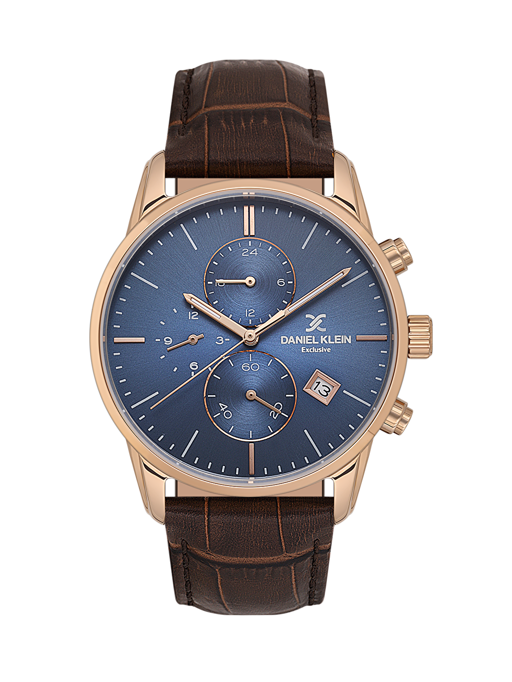 Lacivert DK.1.13834-3 Exclusive Erkek Kol Saati