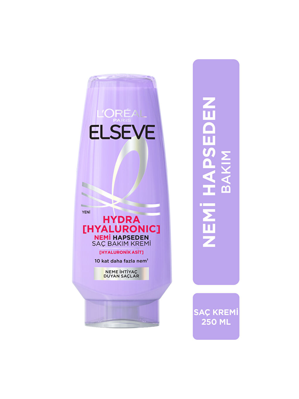 L'Oréal Paris Elseve Hydra [Hyaluronic] Nemi Hapseden Saç Bakım Kremi 250ml