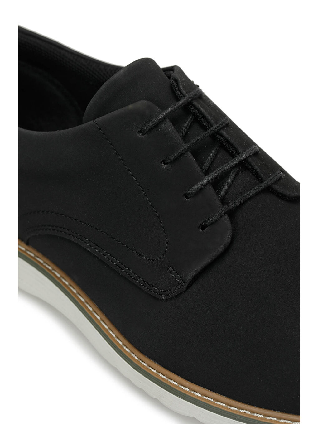 Siyah GABRIEL SIYAH MELANJ Erkek Klasik Ayakkabı-6