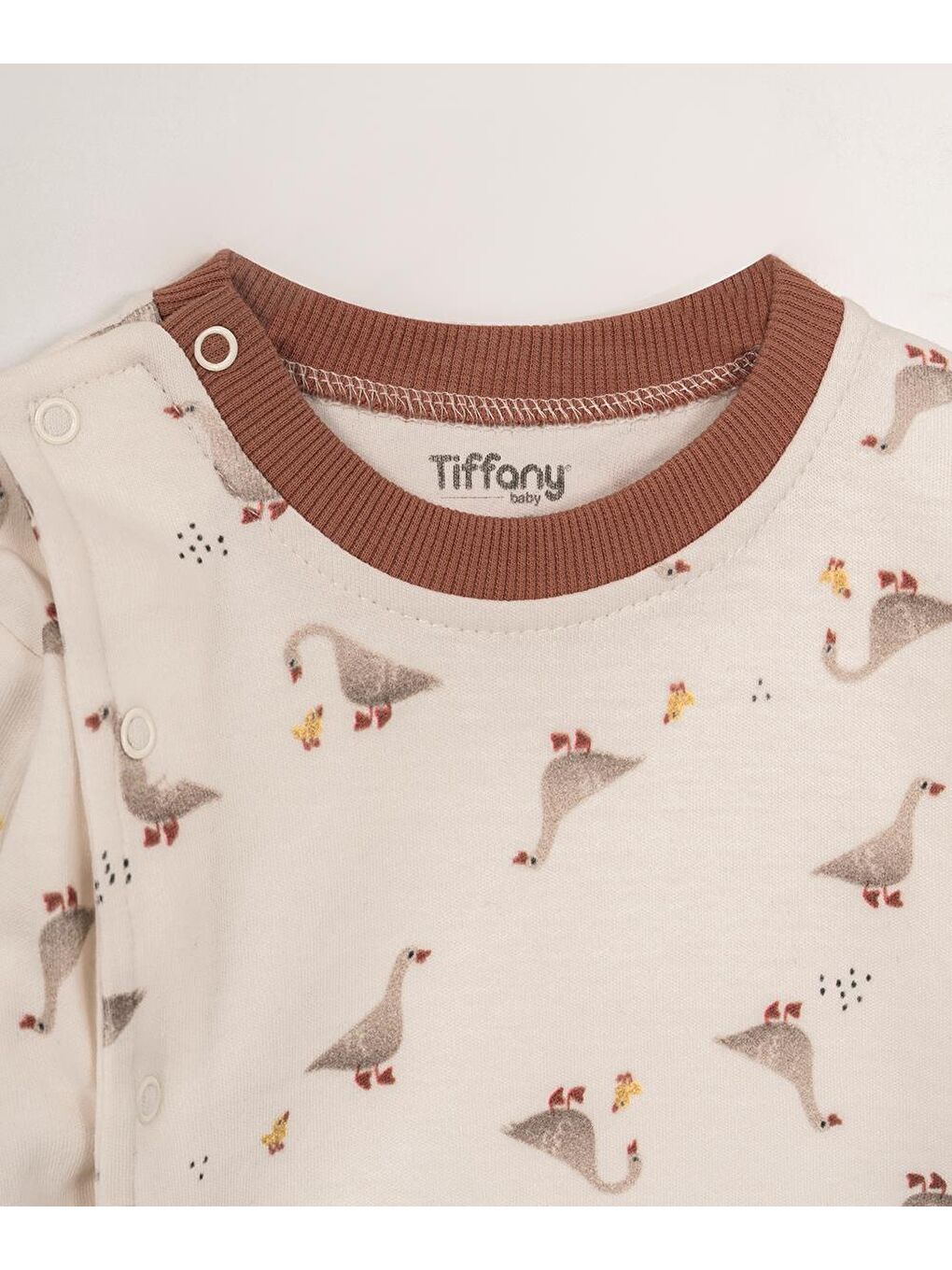 Karışık Happy Duck Tema Üçlü Zıbın Set-3