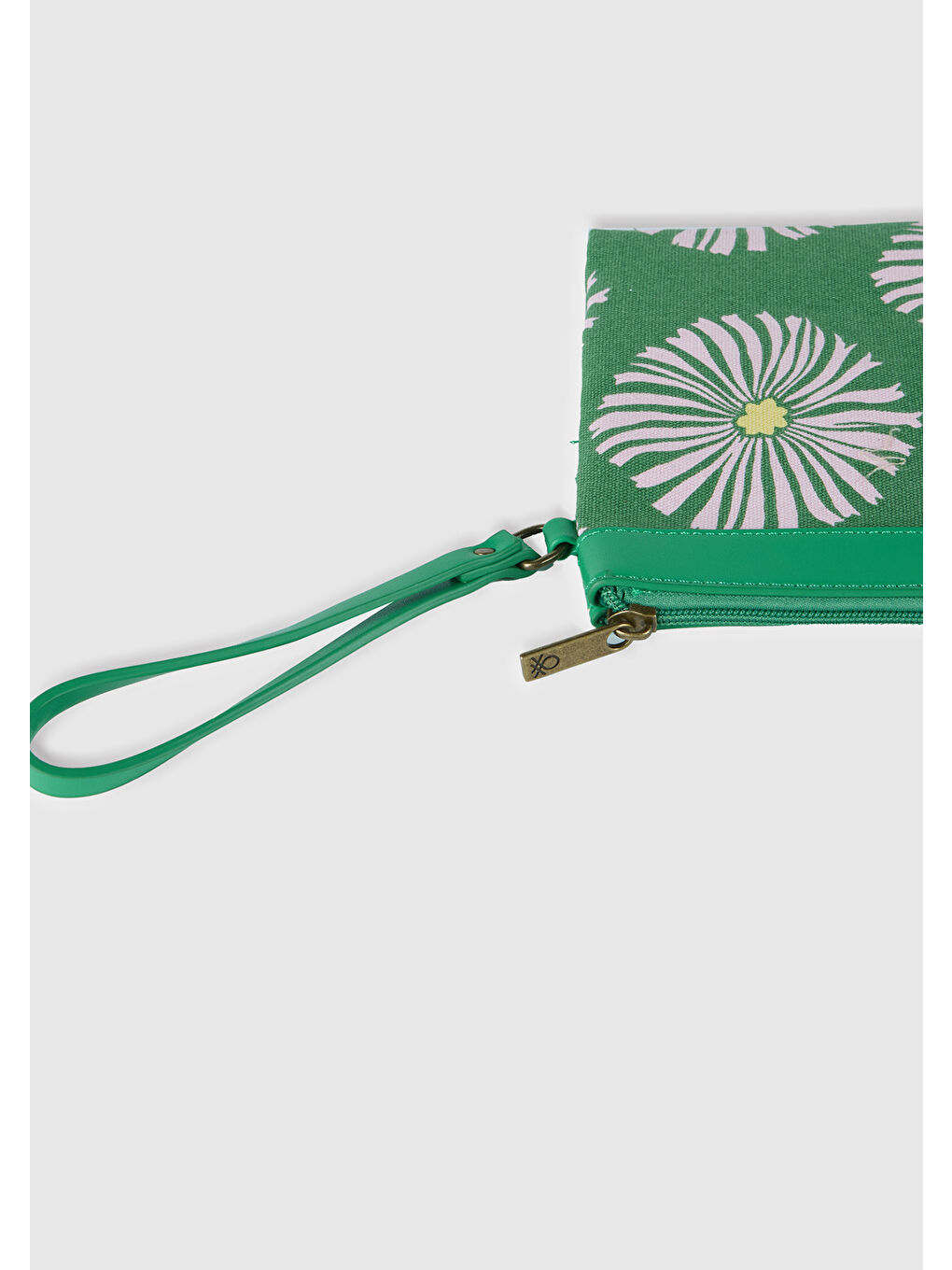 Kadın Yeşil Desenli Cüzdan-2