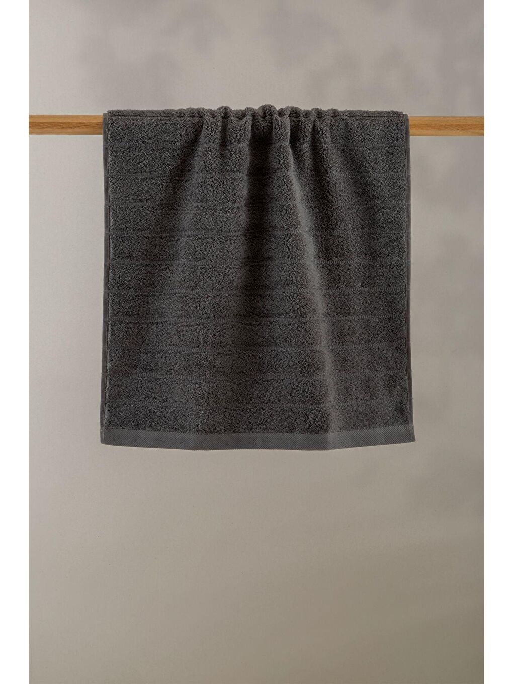 Frizz %100 Pamuk Banyo Havlusu Koyu Gri 70x130