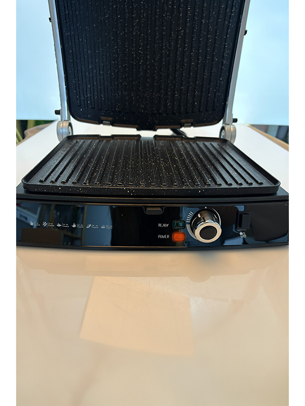 Ruby 2000w 6 Dilim Kapasiteli Çıkarılabilir Plakalı Izgara Ve Tost Makinesi Kırmızı-8