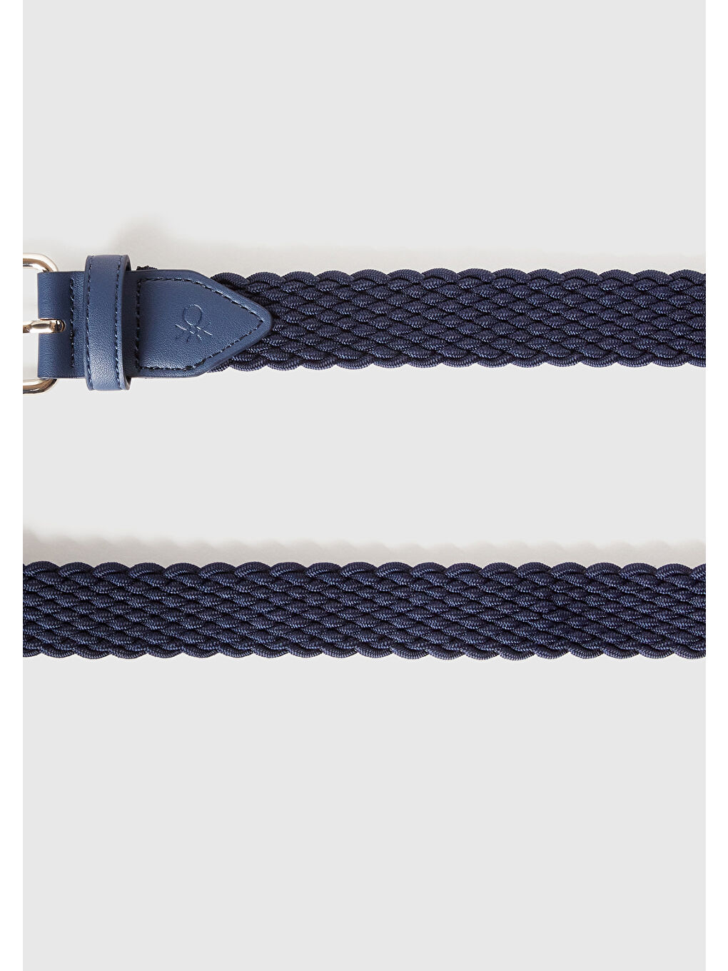 Erkek Lacivert Örgü Kemer-1