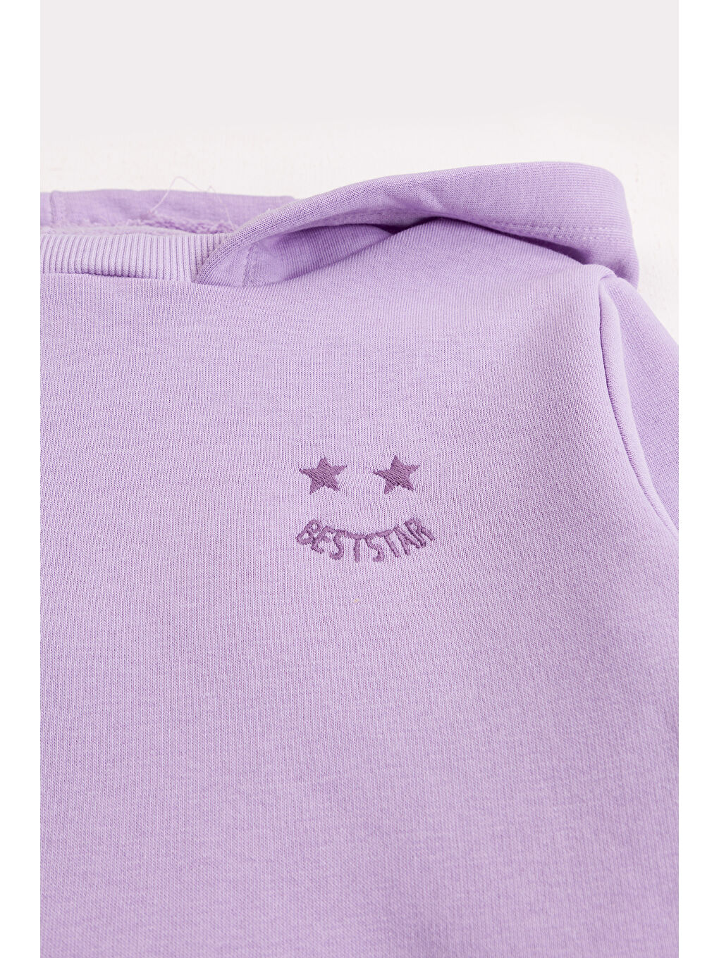 Pembe Kız Çocuk 2'li Paket Basic Sweatshirt-6