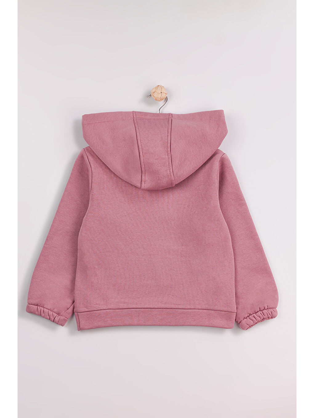Lila Kız Çocuk 2'li Paket Basic Sweatshirt-7