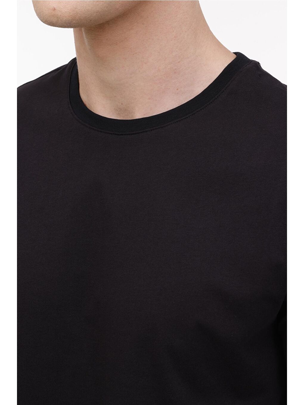 MB SN220 T SHIRT 4PR Siyah Erkek Kısa Kol Tişört-3