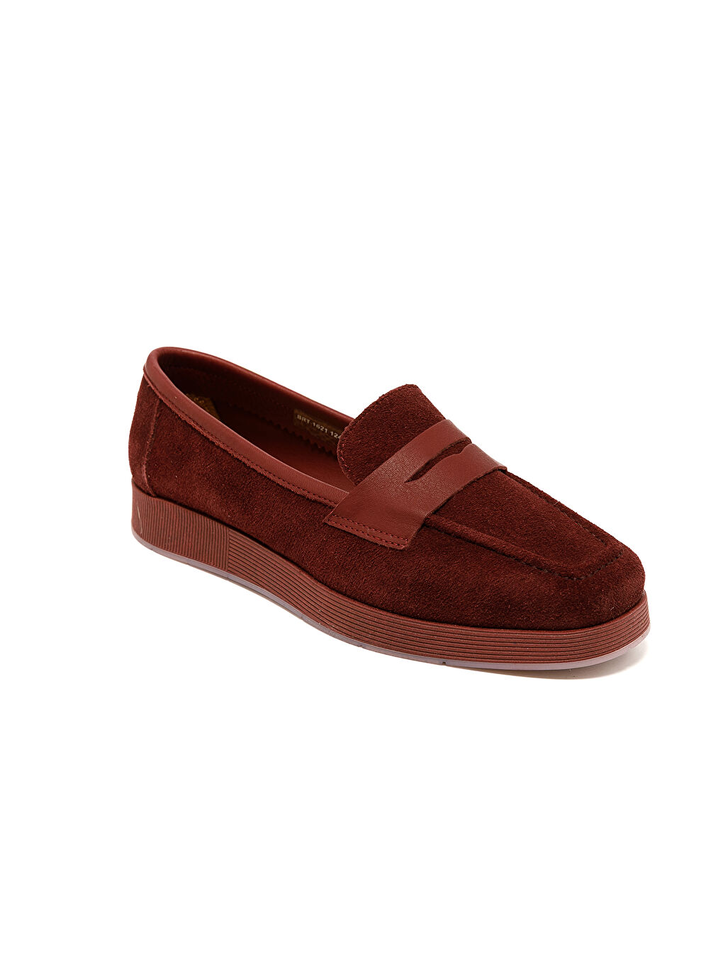 Kadın Oxford ( Klasik) RC-25Y-093-R1621 Bordo Süet-1