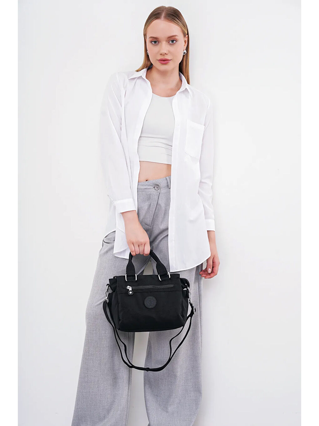 Siyah Kadın Omuz Çantası BHPC6007-1