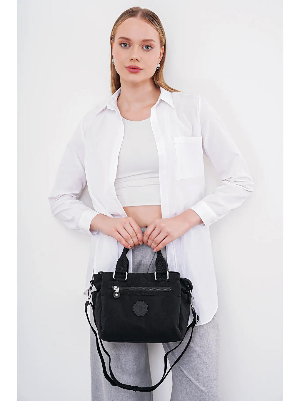 Siyah Kadın Omuz Çantası BHPC6007-2