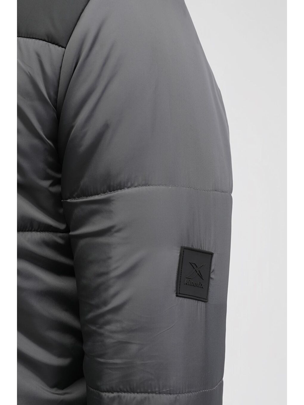 Kinetix Gri-Siyah ML ARNY-C COAT 3PR Gri Erkek Kısa Kaban - 3