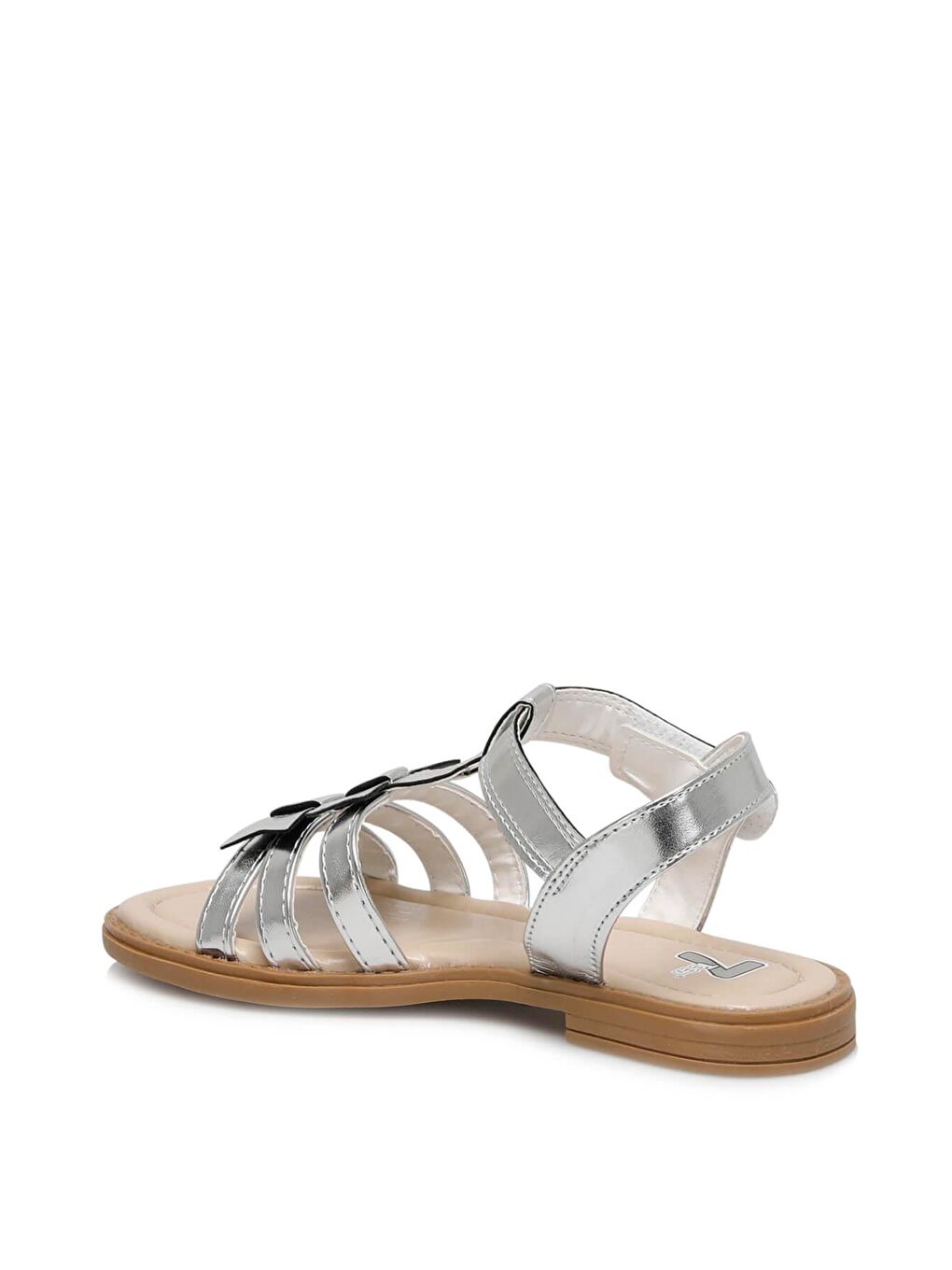 Gri VALERI 1FX Gümüş Kız Çocuk Sandalet-2