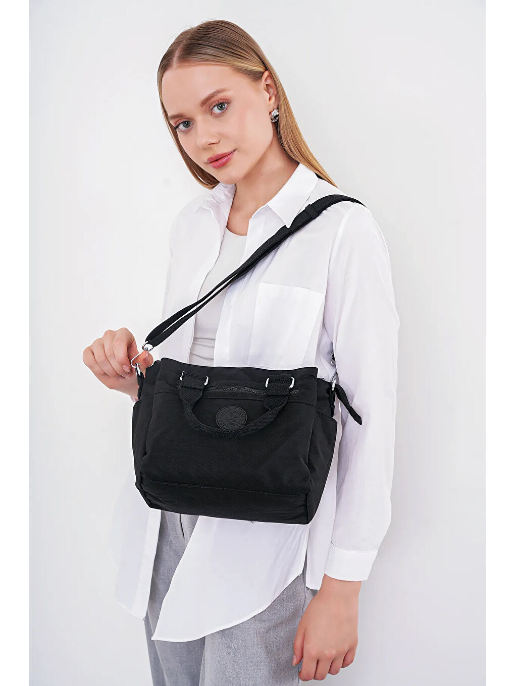 Siyah Kadın Omuz Çantası BHPC6007-5