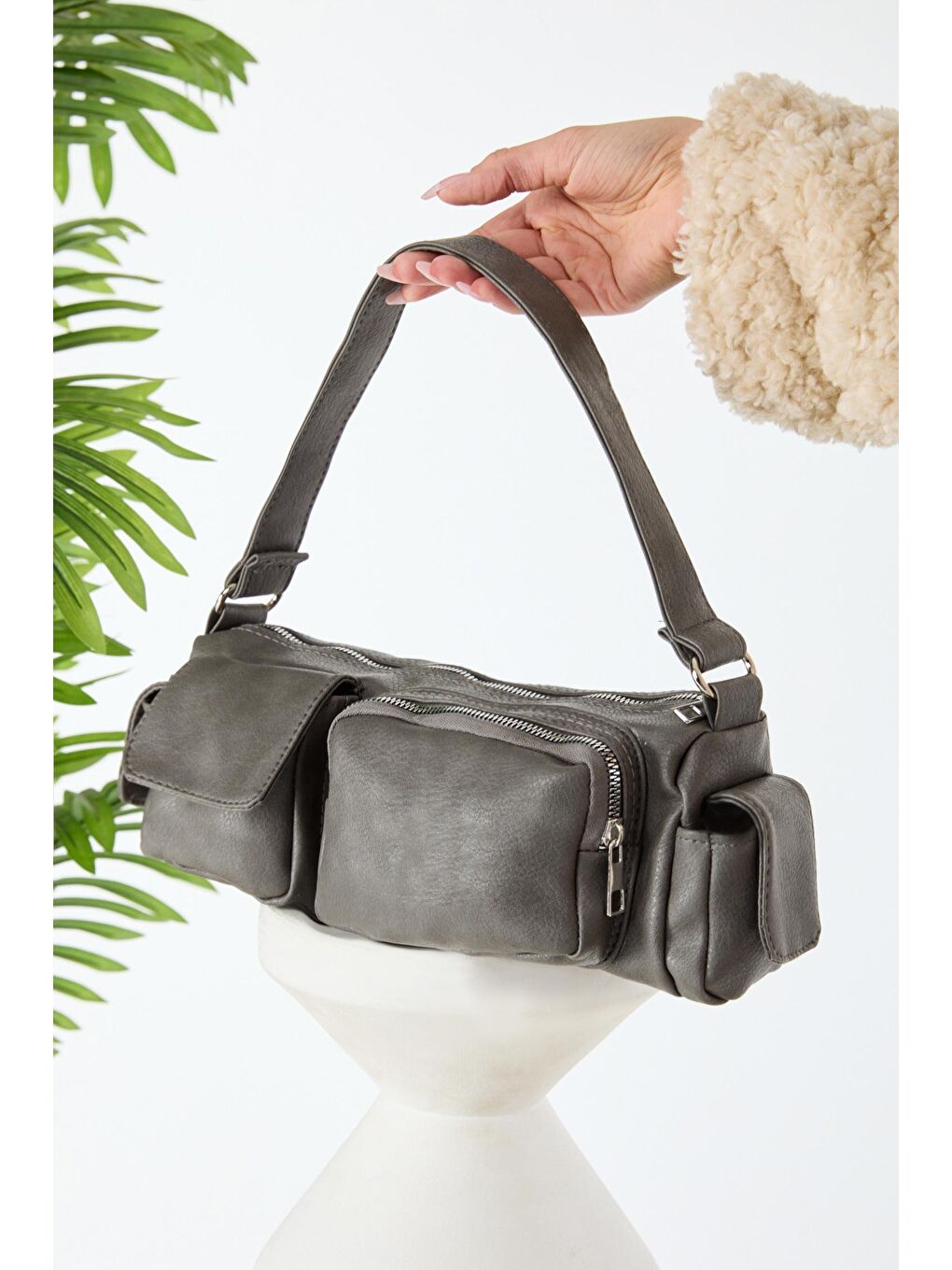 Kadın Antrasit Çantası - 24316