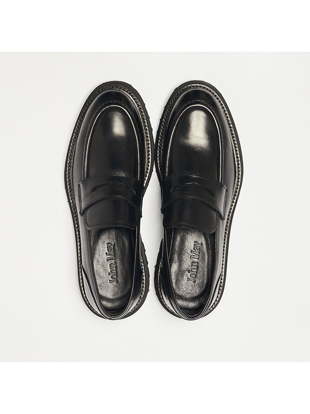 Erkek Oxford ( Klasik) OG-343 Siyah Deri-5