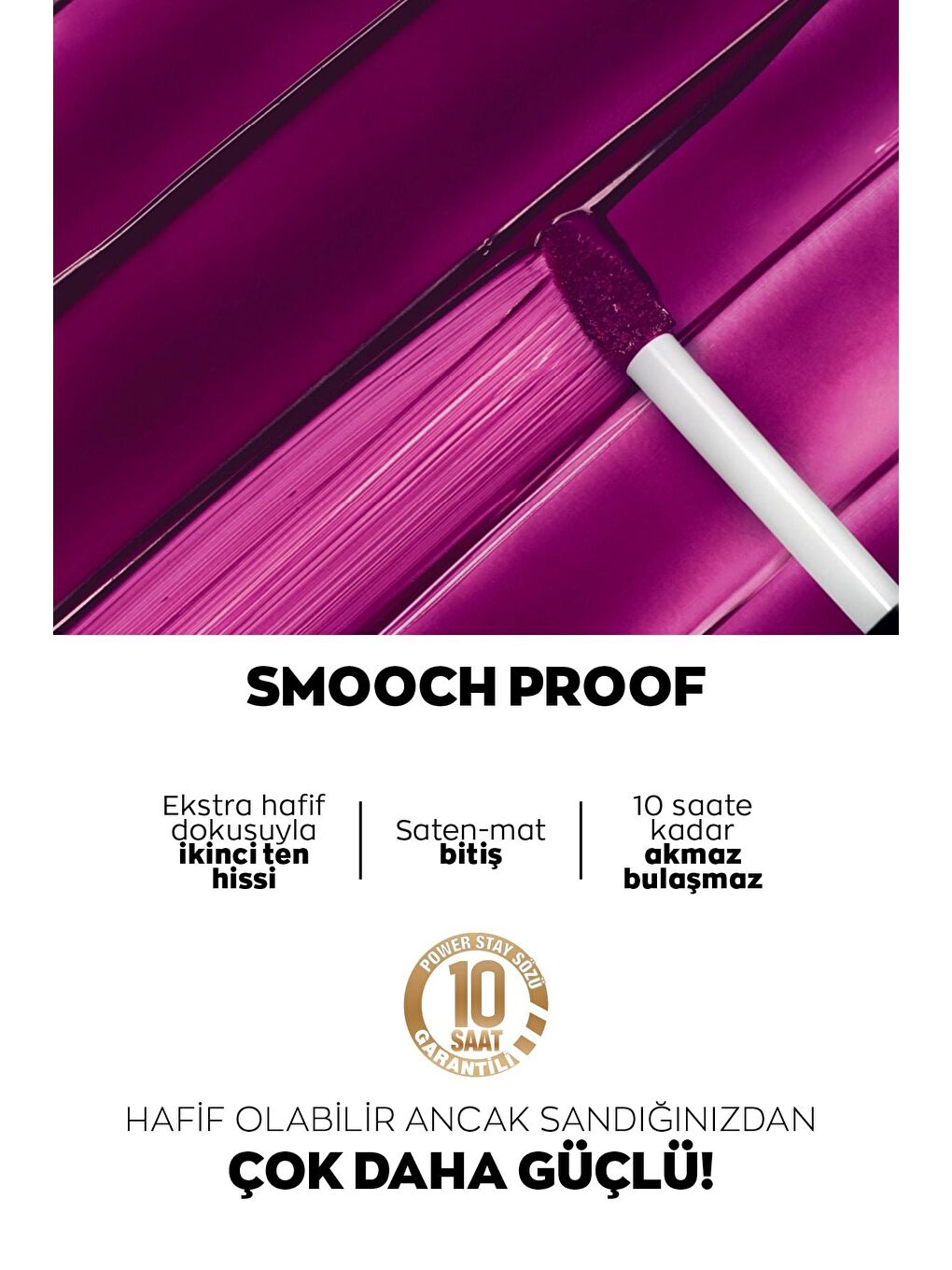 AVON Power Stay Liquid Stain Mat Ruj Smooch Proof - 1