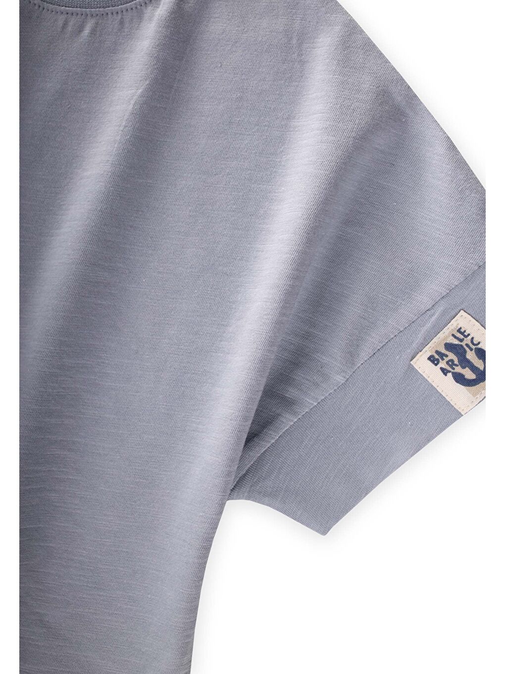 T-Shirt 2-12 Yaş Pastel Mavi-2