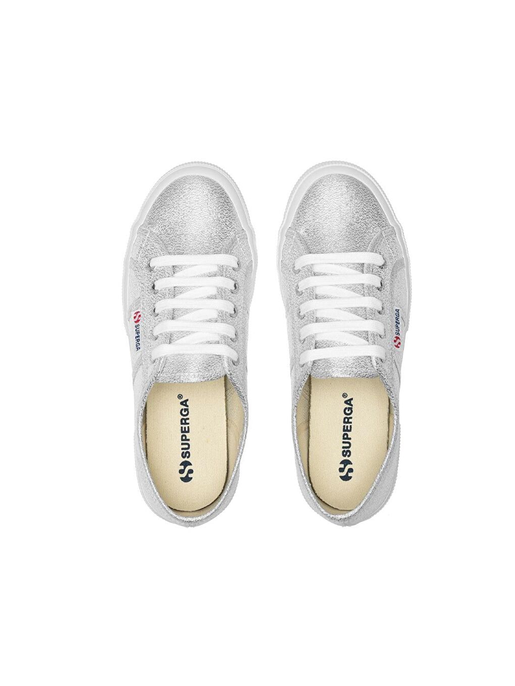 Superga Gri 2750-Lamew Kadın Gümüş Sneaker - 3