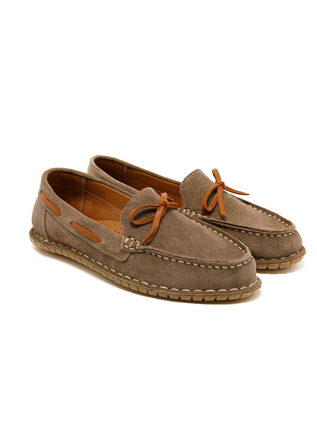 Kadın Oxford ( Klasik) RC-25Y-178-M-SHAY Bej Süet-2