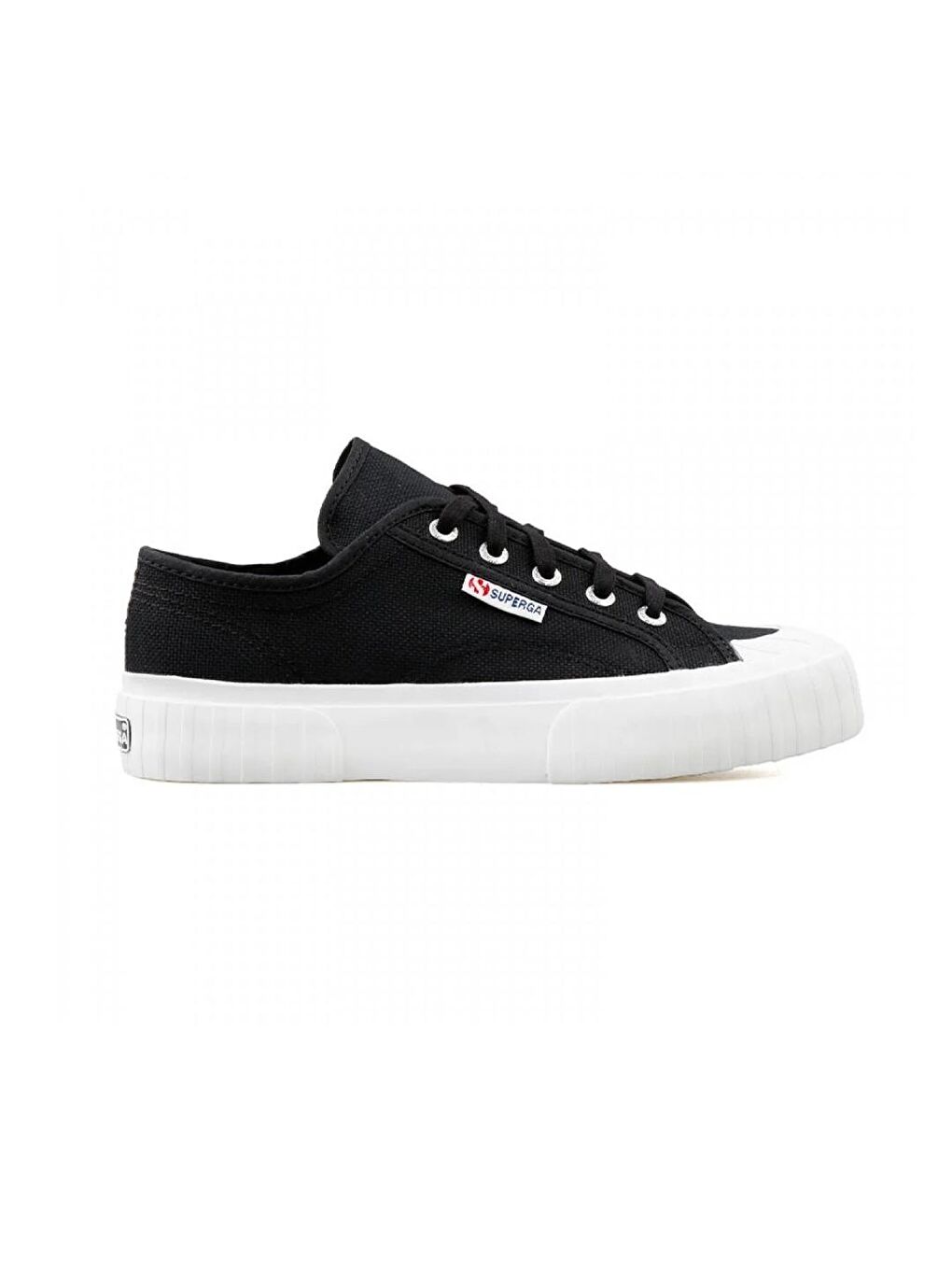 Superga 2750 New Plus Kadın Siyah Sneaker