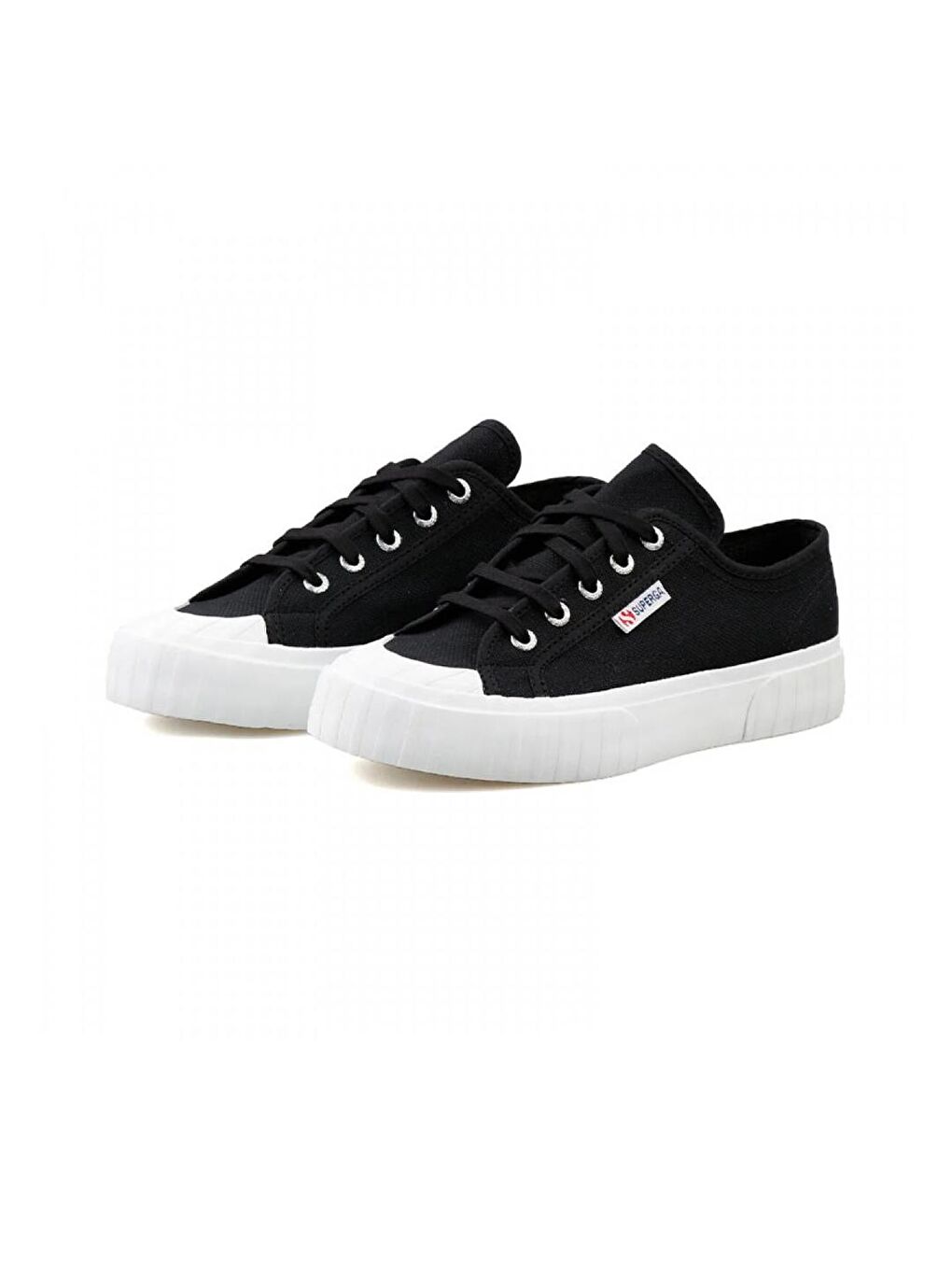 Superga 2750 New Plus Kadın Siyah Sneaker - 2