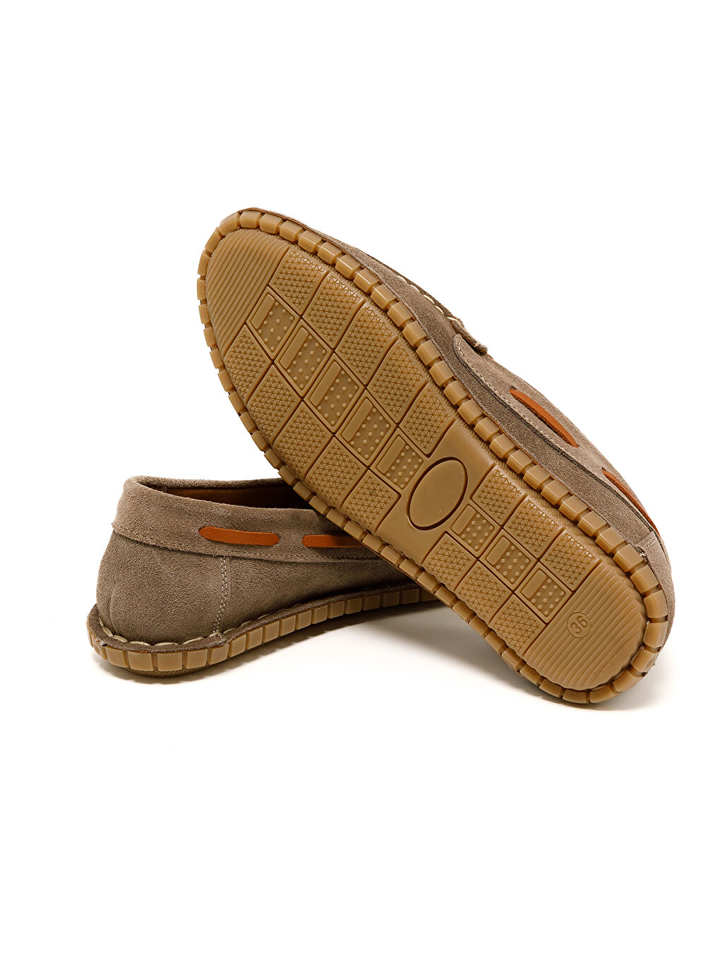 Kadın Oxford ( Klasik) RC-25Y-178-M-SHAY Bej Süet-5