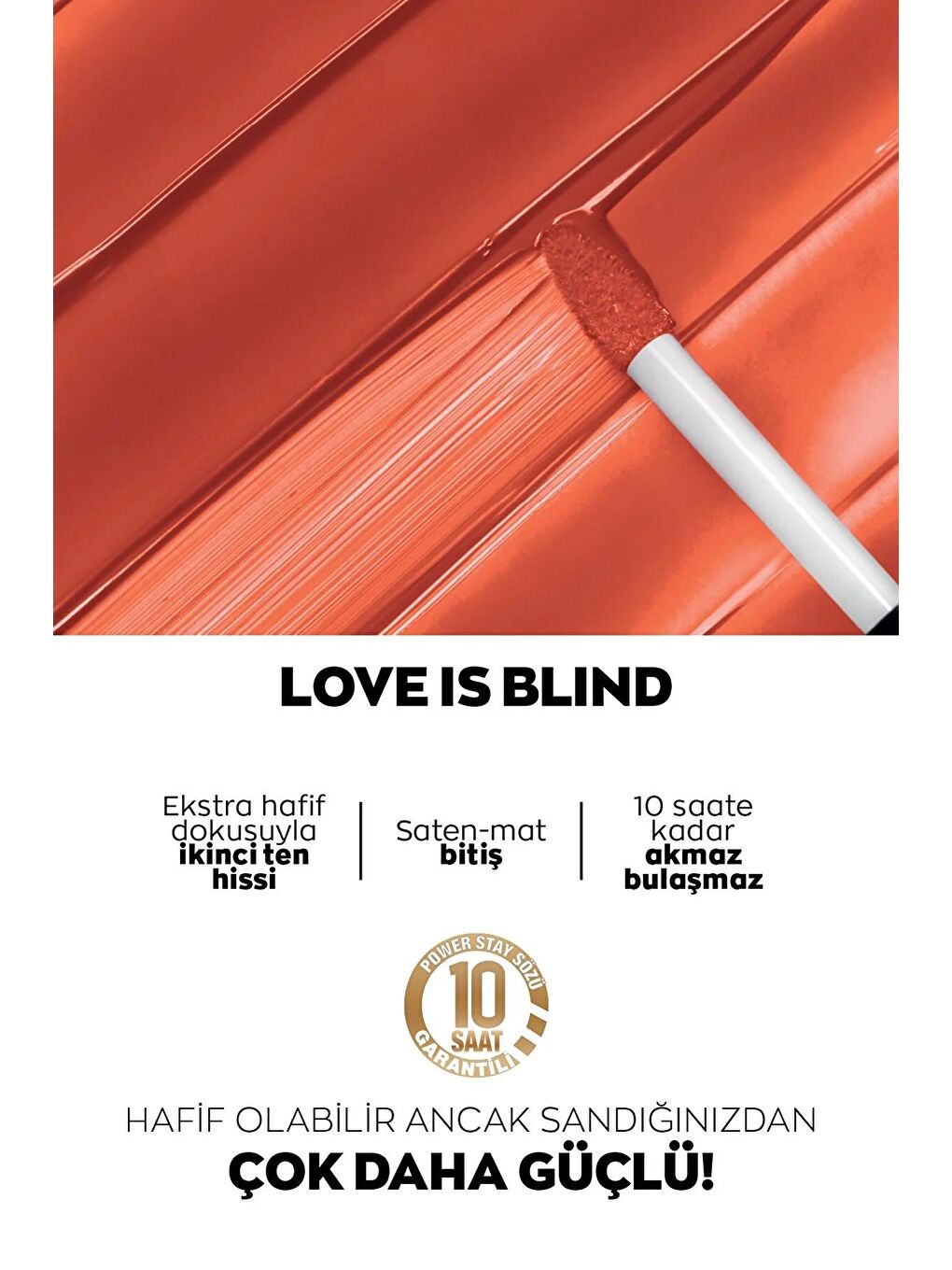 AVON Power Stay Liquid Stain Mat Ruj Love Is Blind - 1