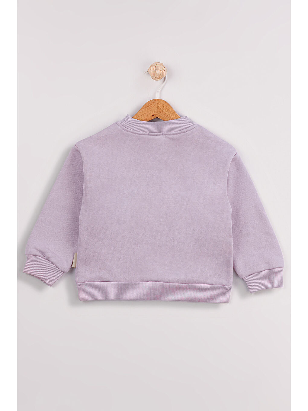 Lacivert Kız Çocuk 2'li Paket Basic Sweatshirt-4