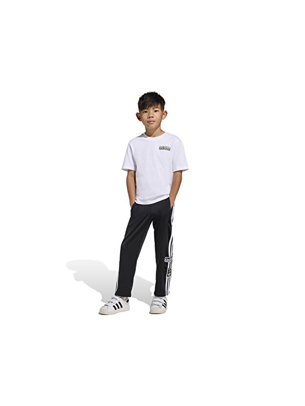 Adibreak Tee St Çocuk Günlük Eşofman Takımı Kd3990 Beyaz-1