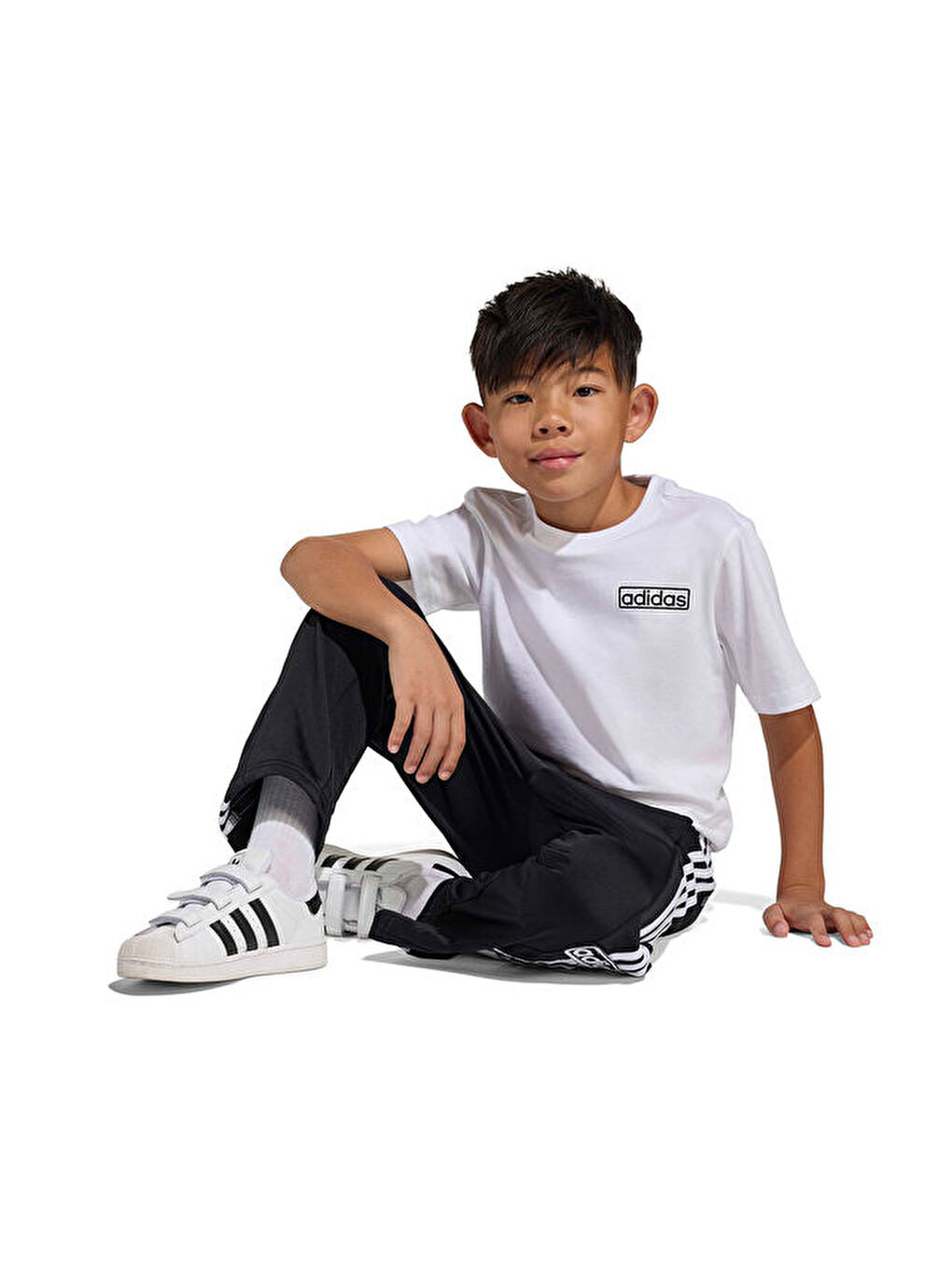 Adibreak Tee St Çocuk Günlük Eşofman Takımı Kd3990 Beyaz-5