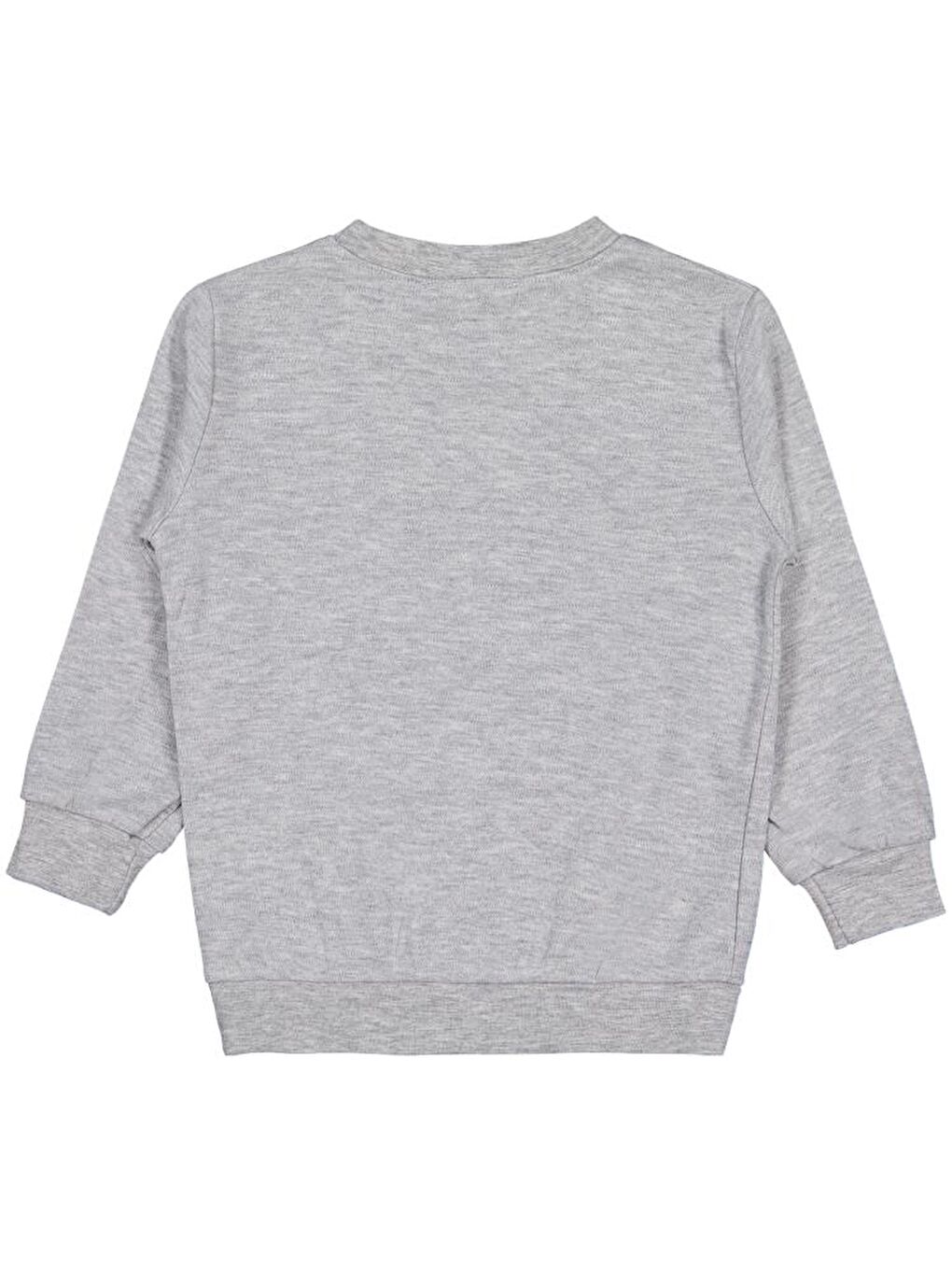 Girls Happen Baskılı 2-5 Yaş Sweatshirt - Gri 5-6 Yaş-1