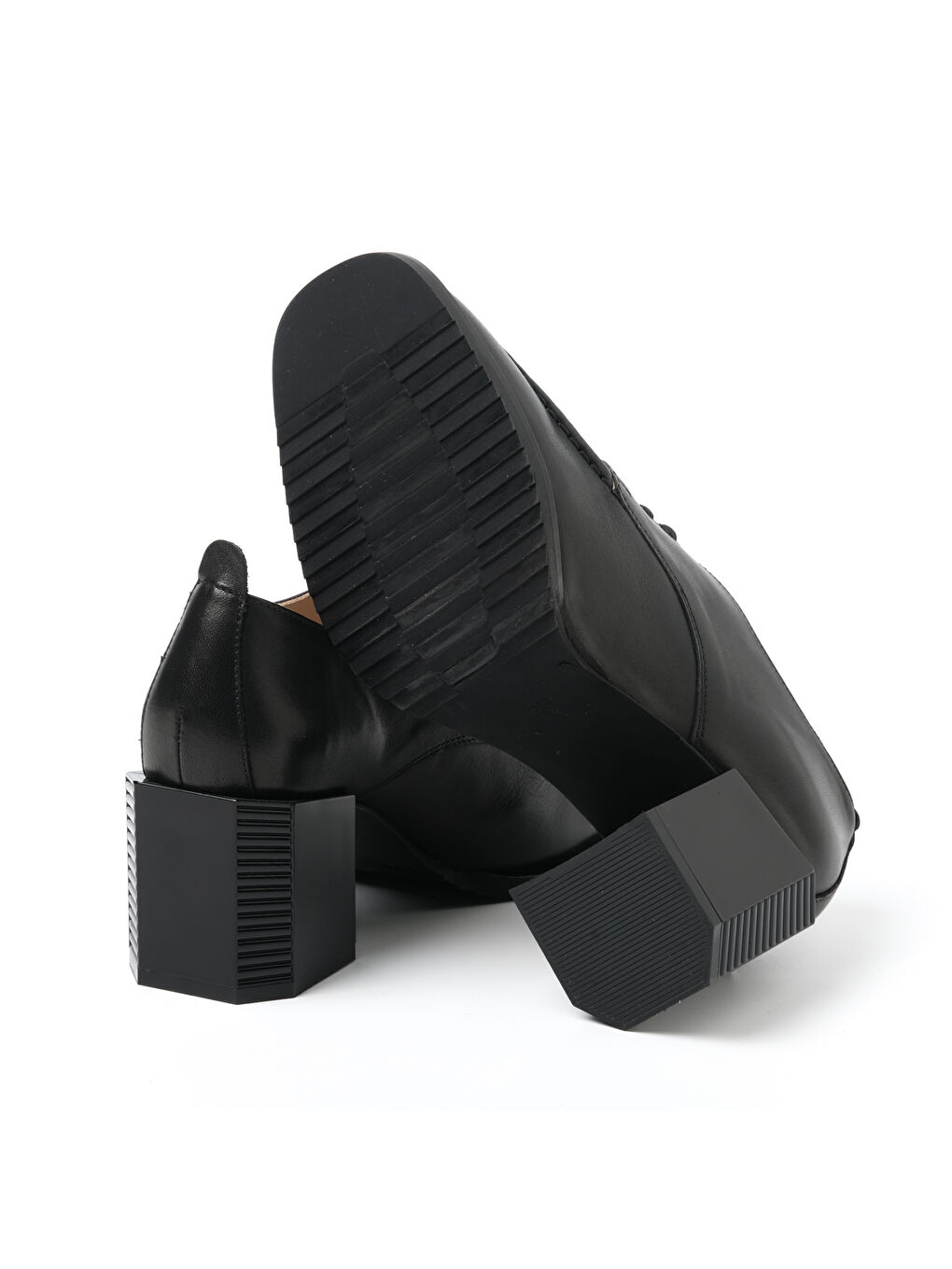 Siyah Kadın Oxford ( Klasik) TU-1602 101 SİYAH-4