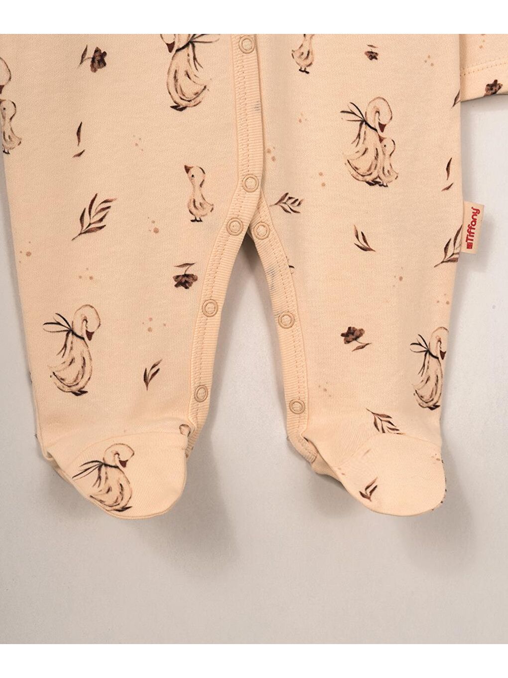 Karışık Mother Swan Oganic Tema Patikli Tulum-5