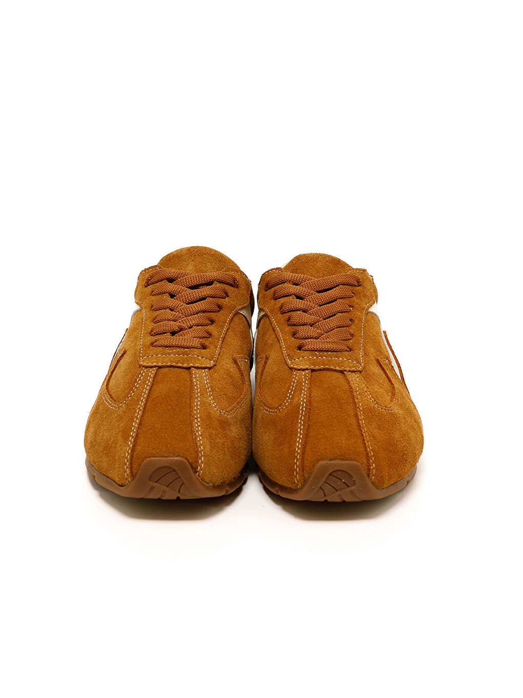 Kahverengi Kadın Sneaker ( Günlük) RC-25Y-187-MIU1005 Taba Süet-Bej Cilt-3