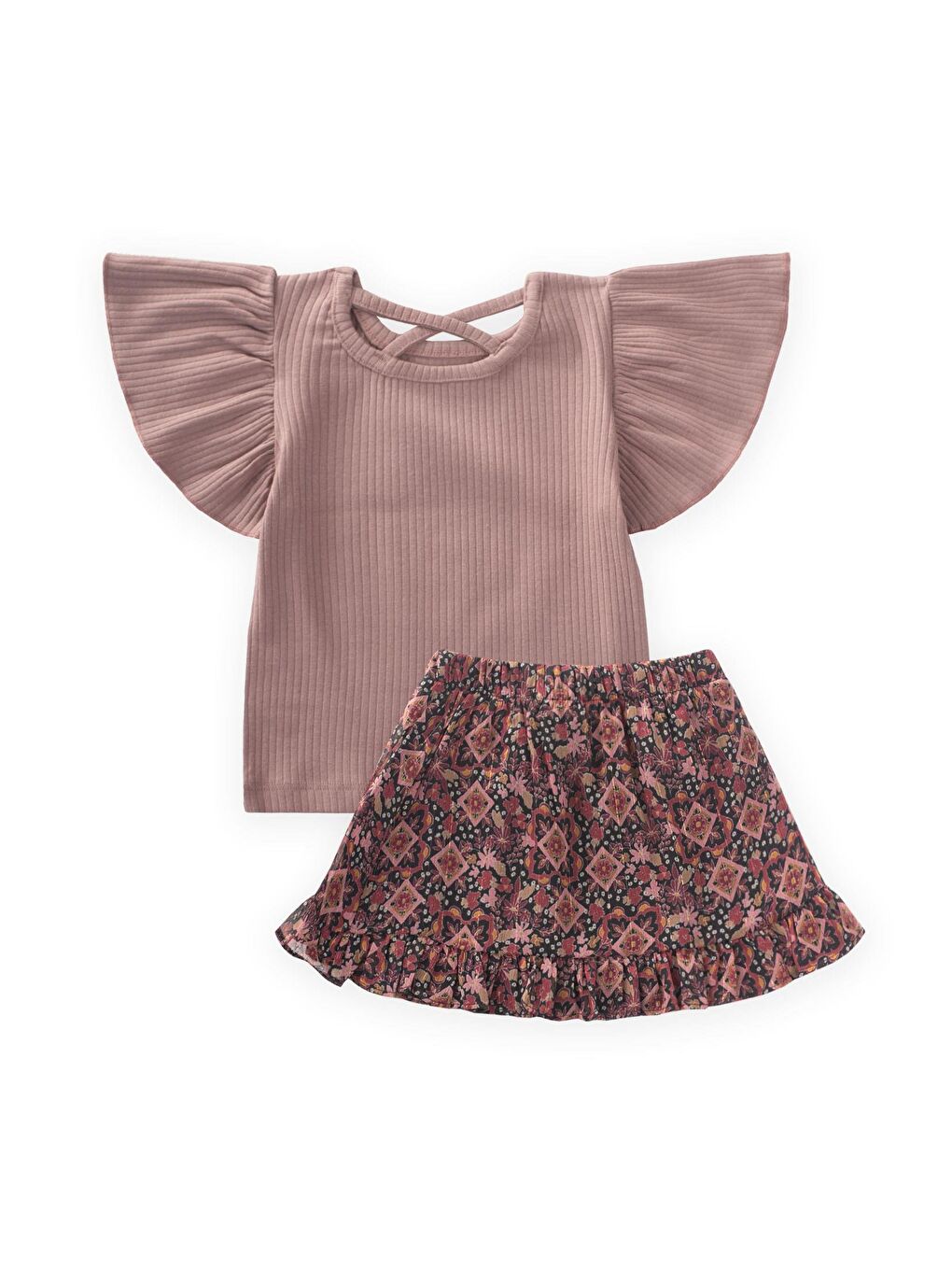 Turuncu Kız Çocuk Takım