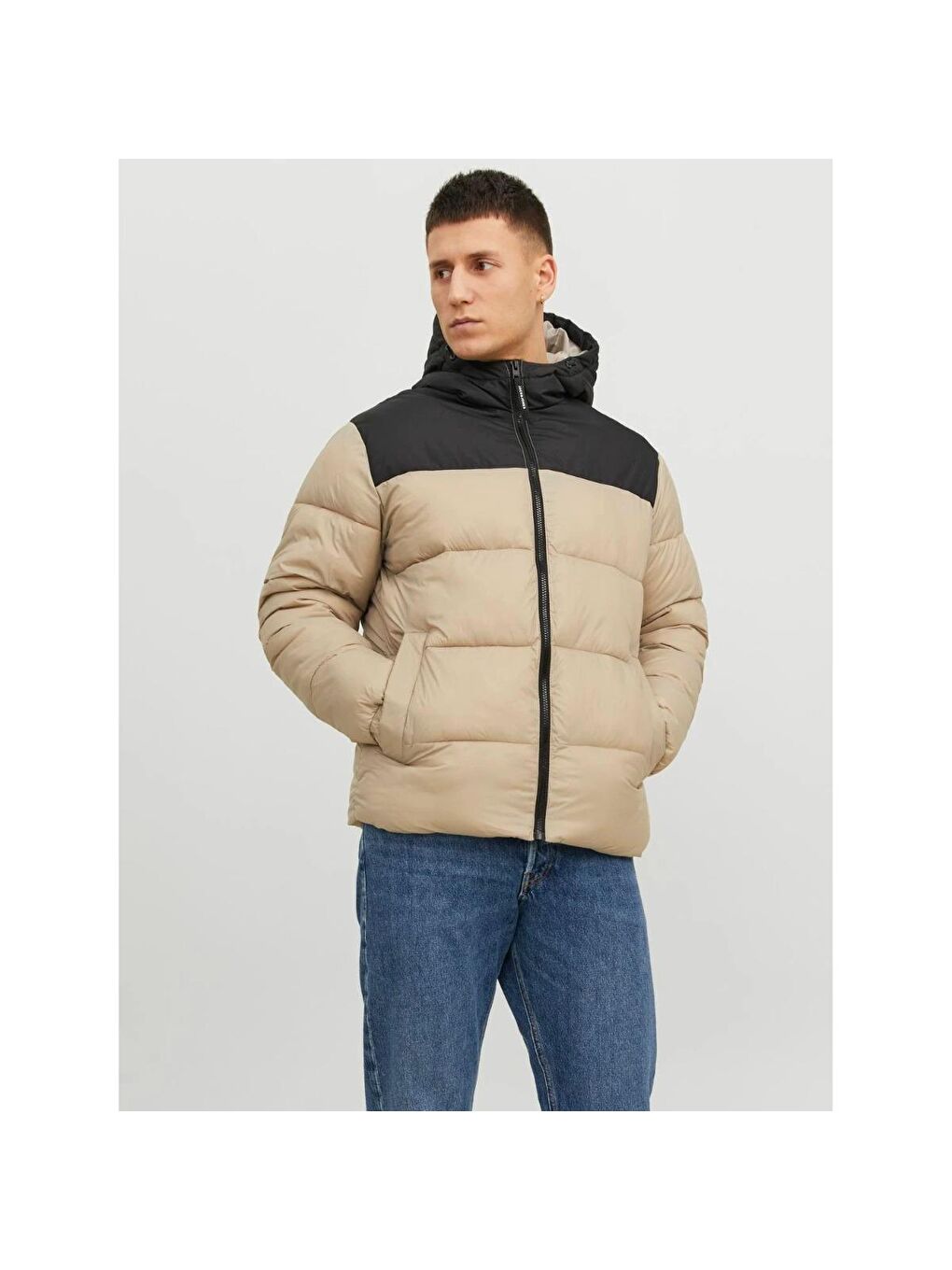 Toby Puffer Hood Sn Erkek Bej Şişme Mont